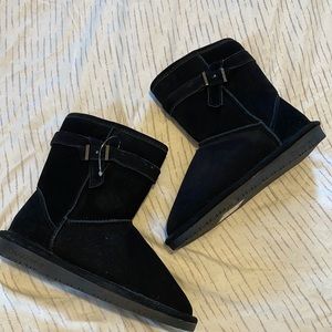 Size 5 bear paw all black winter boots